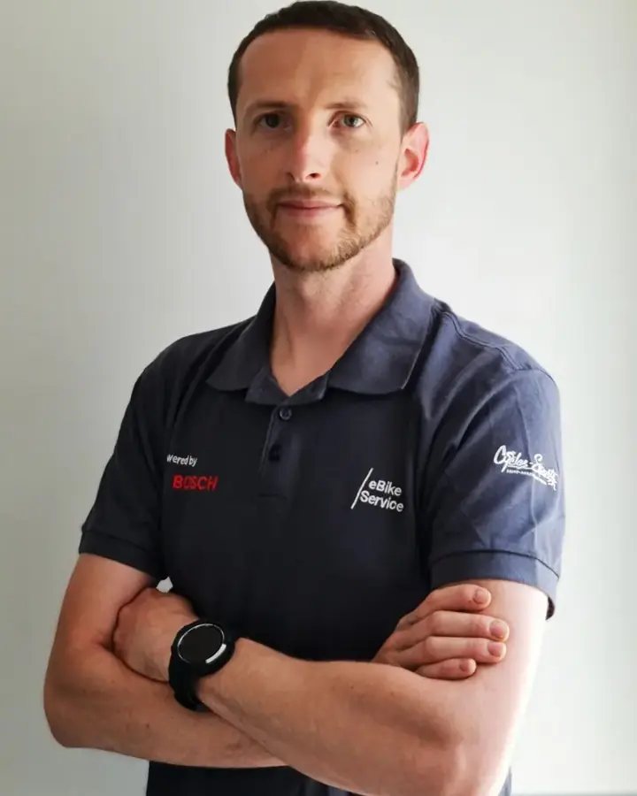 Frédéric, conseiller technique & responsable atelier chez Cycles Sports