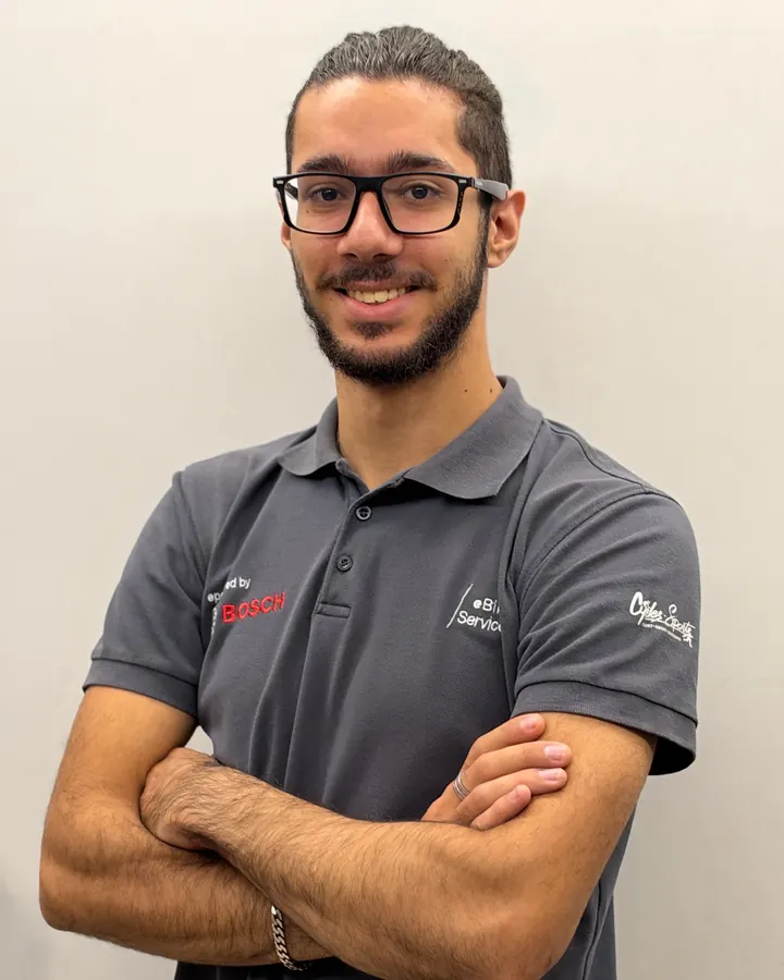 Nathan, conseiller technique et mécanicien chez Cycles Sports